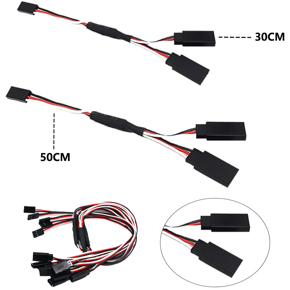 Composite Rca Cable - كابل تمديد سيرفو RC بطول 300