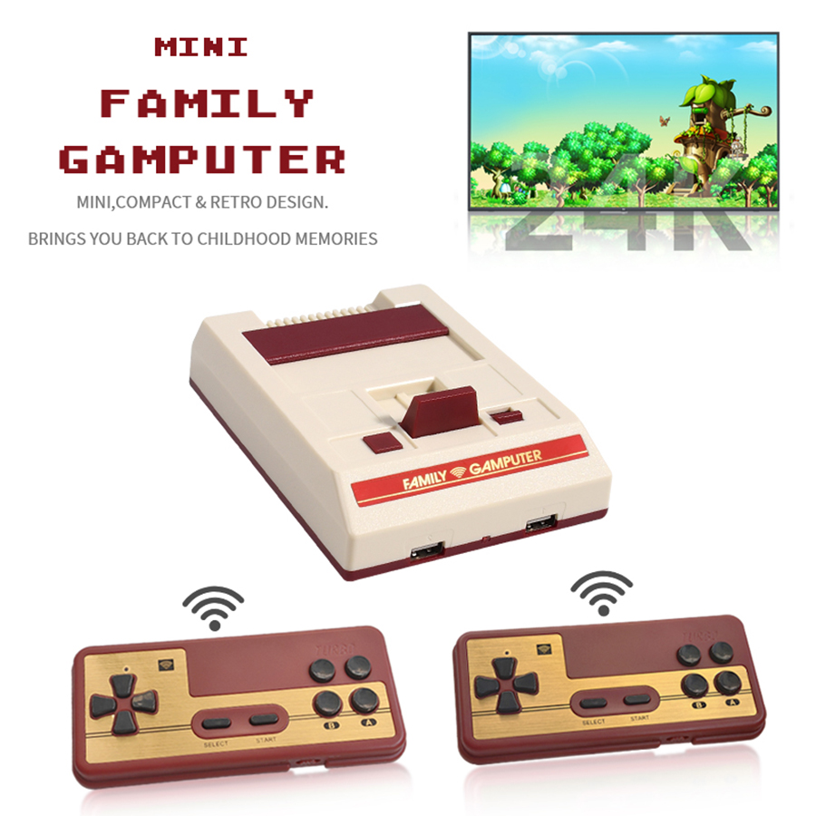 Retro Gaming Console Handheld - FC وحدة تحكم ألعاب فيديو صغيرة