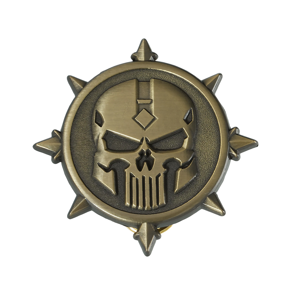Retro Gaming Logo - Warhammer 40,000 شارة شعار الخيال العلمي