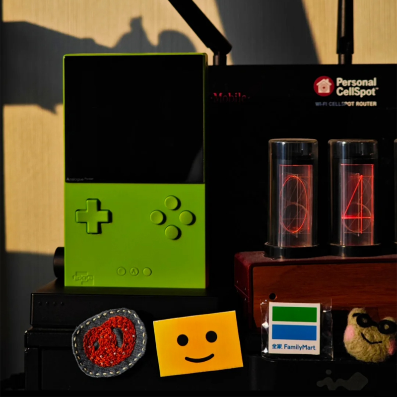 Retro Gaming Xbox - جهاز ألعاب محمول تناظري بشاشة LTPS