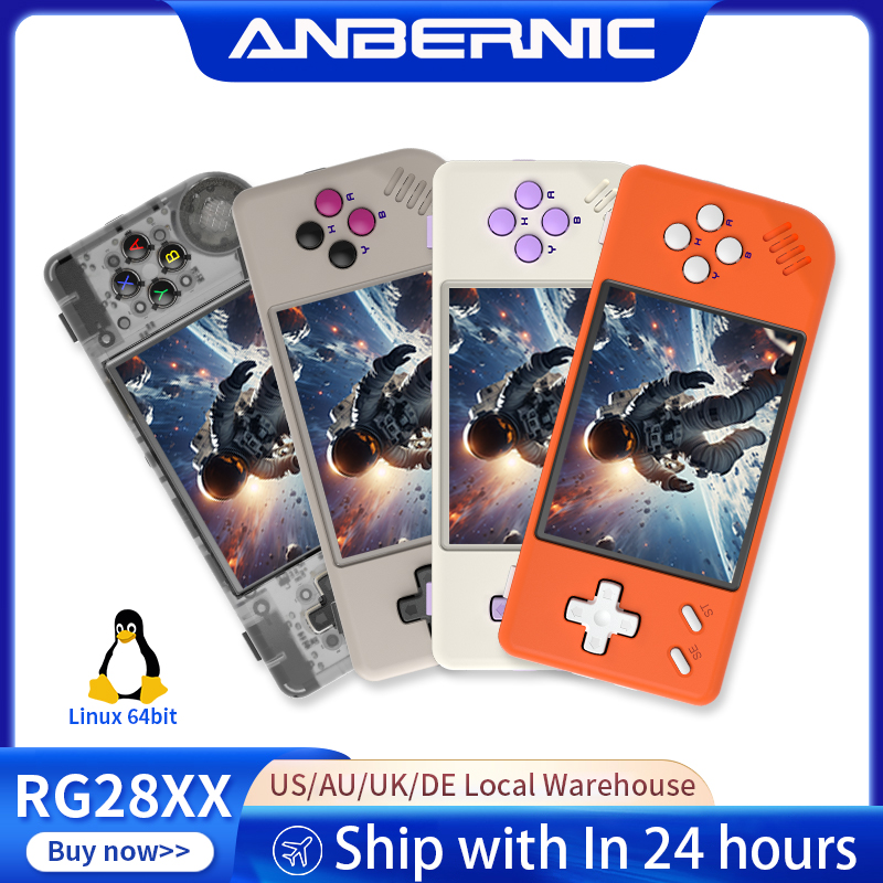 Retro Gaming Best Console - جهاز ألعاب محمول ANBERNIC RG28XX بنظام