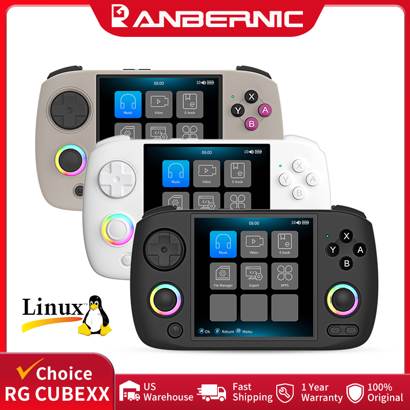 Retro Gaming Images - Anbernic RG CubeXX وحدة تحكم ألعاب