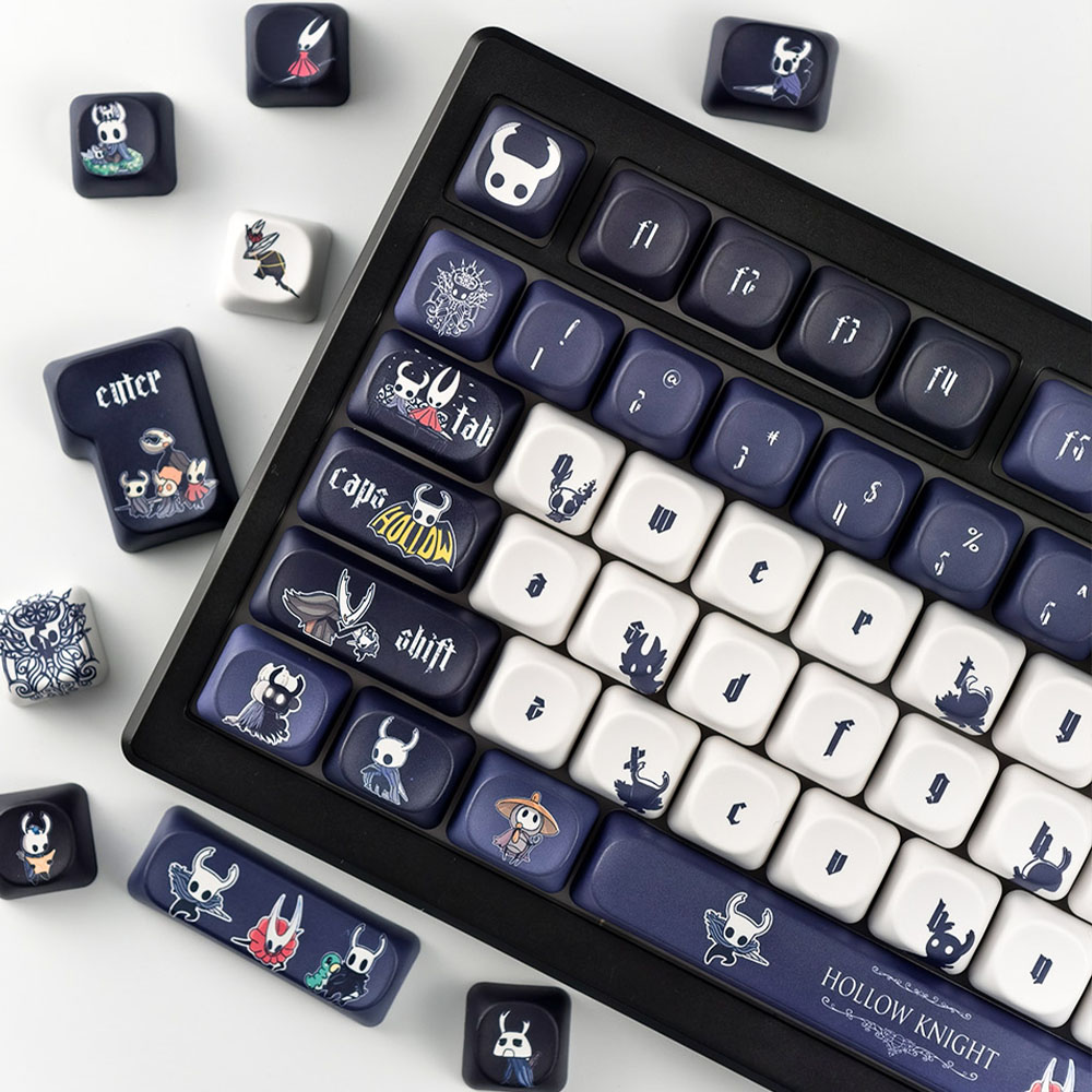 Retro Gaming Keycaps - قبعات مفاتيح لعبة هولو نايت MOA