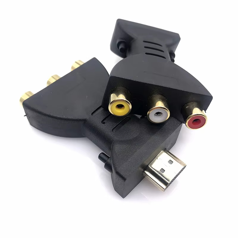Composite Rca Cable - محول فيديو وصوت متوافق مع HDMI