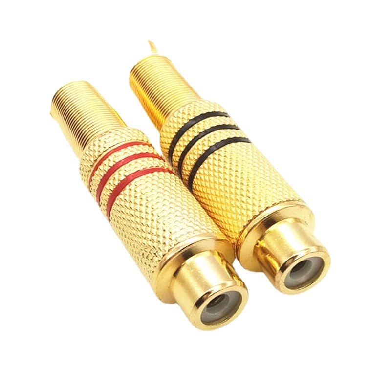 مطلية بالذهب RCA موصلات ذكر أو - مراجعة Composite Rca Cable وسعره