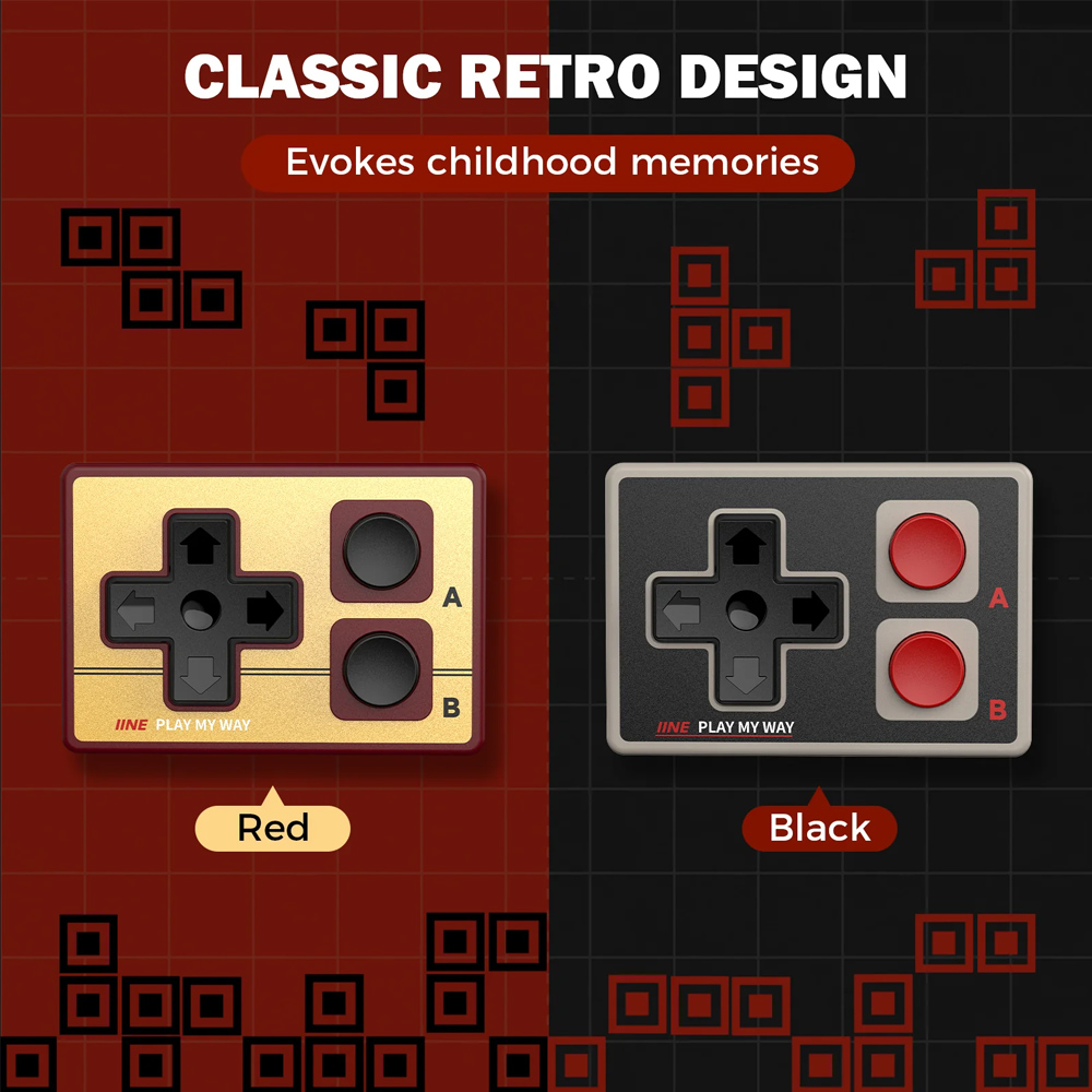 وحدة تحكم IINE صغيرة الحجم لنظ - مراجعة Retro Gaming Accessories وسعره