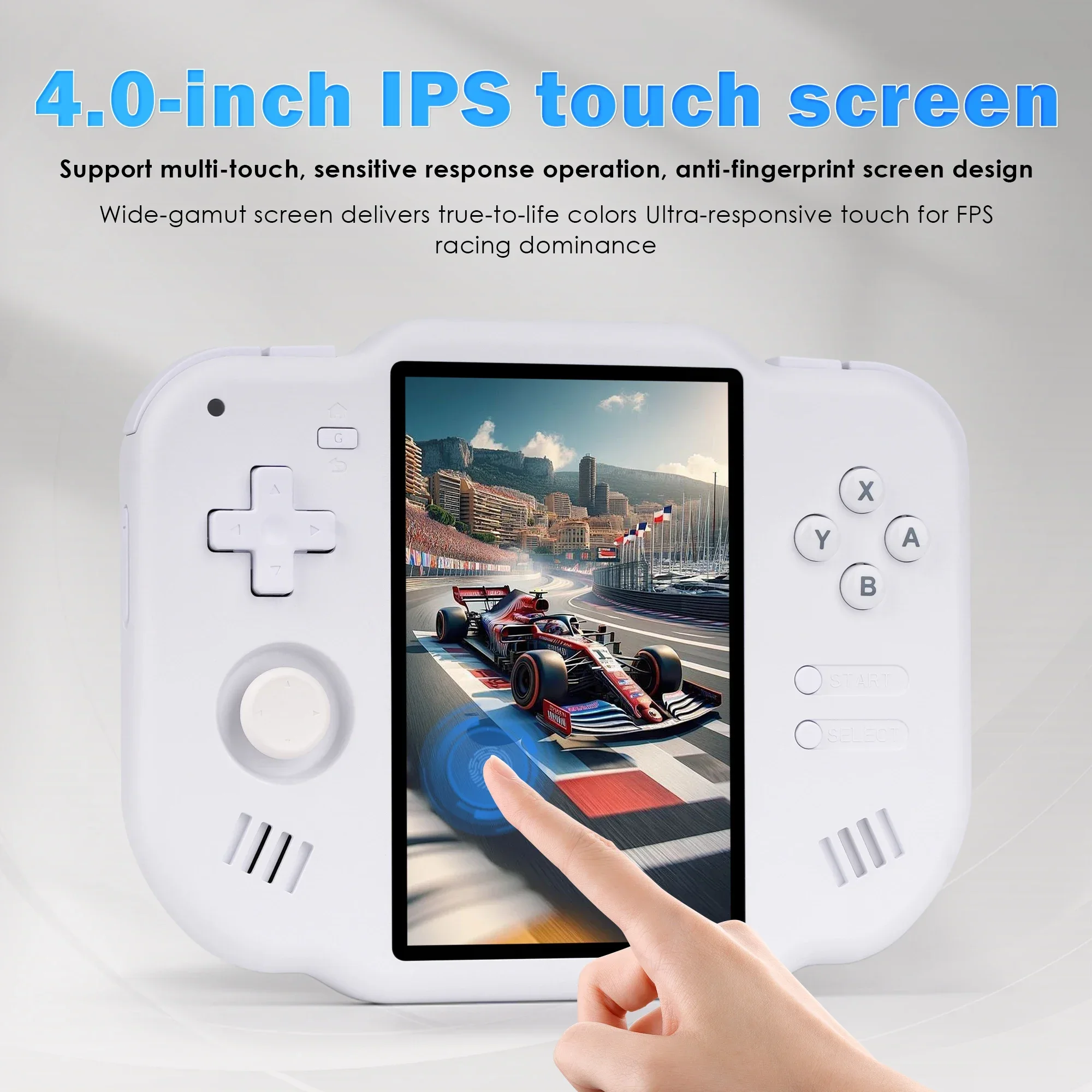 AMPOWN ZERO 40 وحدة تحكم ألعاب - مراجعة Retro Gaming Console Handheld وسعره