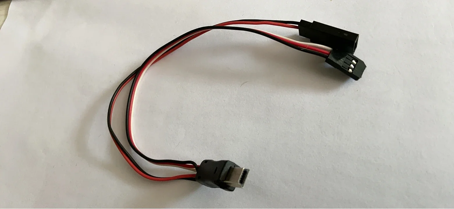 كابل طاقة USB صغير FPV AV (JR  - مراجعة Composite Rca Cable وسعره