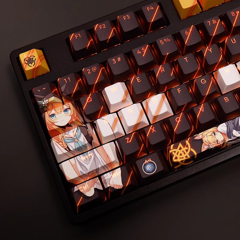 أنيمي الألعاب مفتاح قبعات للوح - مراجعة Retro Gaming Keycaps وسعره