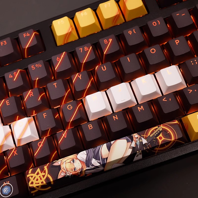 أنيمي الألعاب مفتاح قبعات للوح - مراجعة Retro Gaming Keycaps وسعره