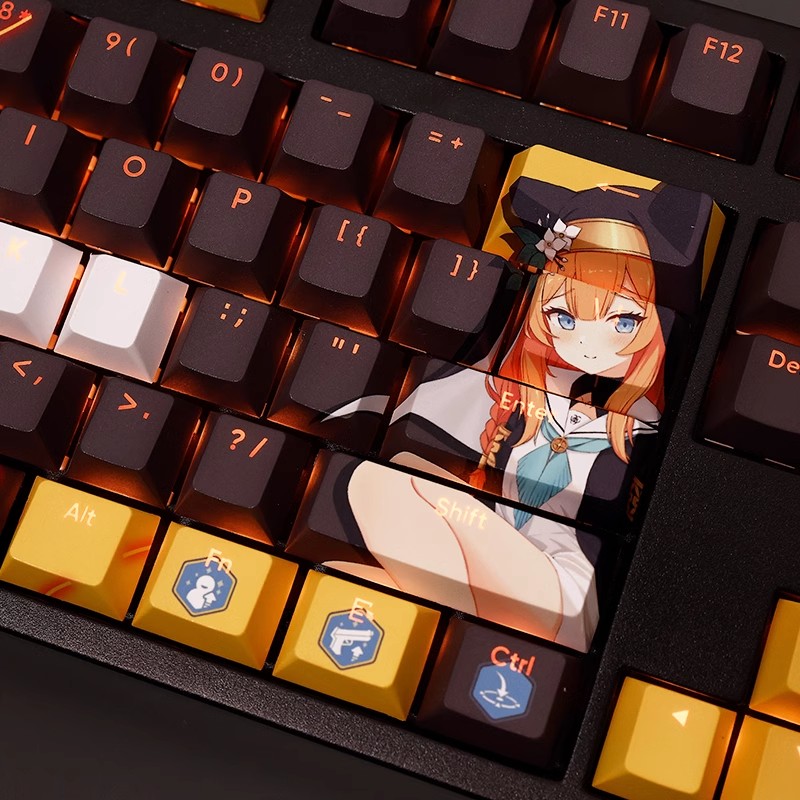 أنيمي الألعاب مفتاح قبعات للوح - مراجعة Retro Gaming Keycaps وسعره