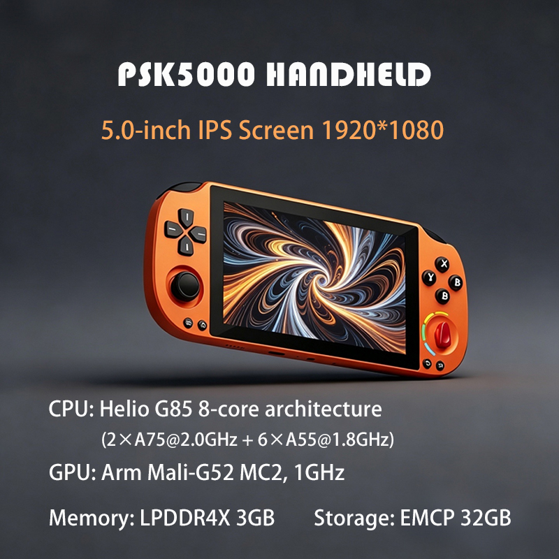 جهاز ألعاب فيديو محمول PSK5000 - مراجعة Retro Gaming Images وسعره