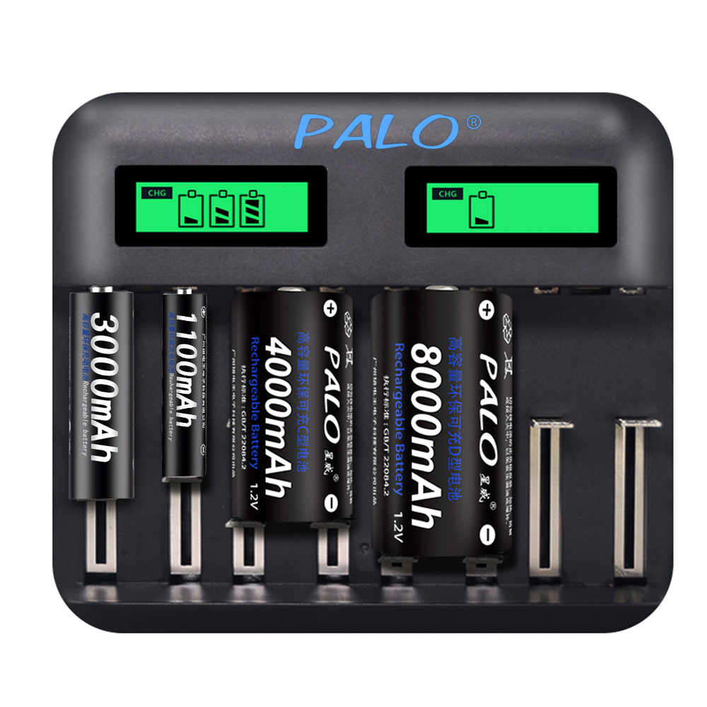 بالو متعددة الوظائف شاحن بطاري - مراجعة Rechargeable Battery Aa وسعره