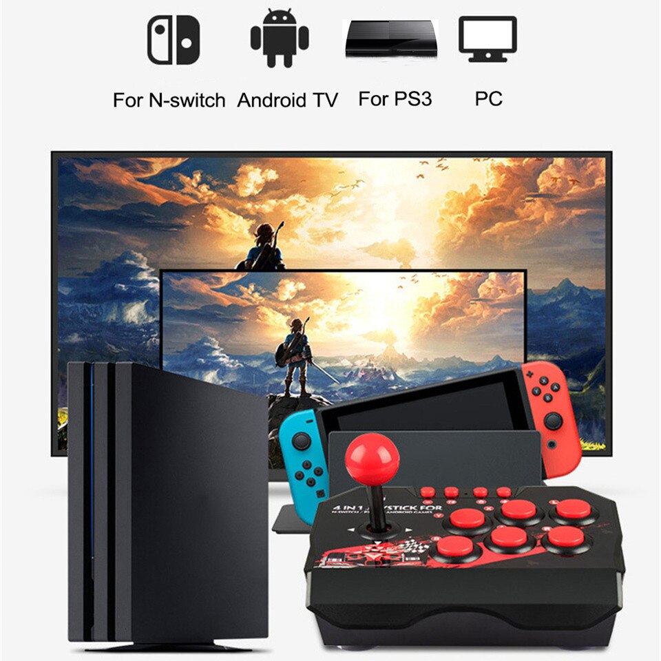 GAMINJA NS002 4 في 1 ريترو وحد - مراجعة Retro Gaming Best Console وسعره