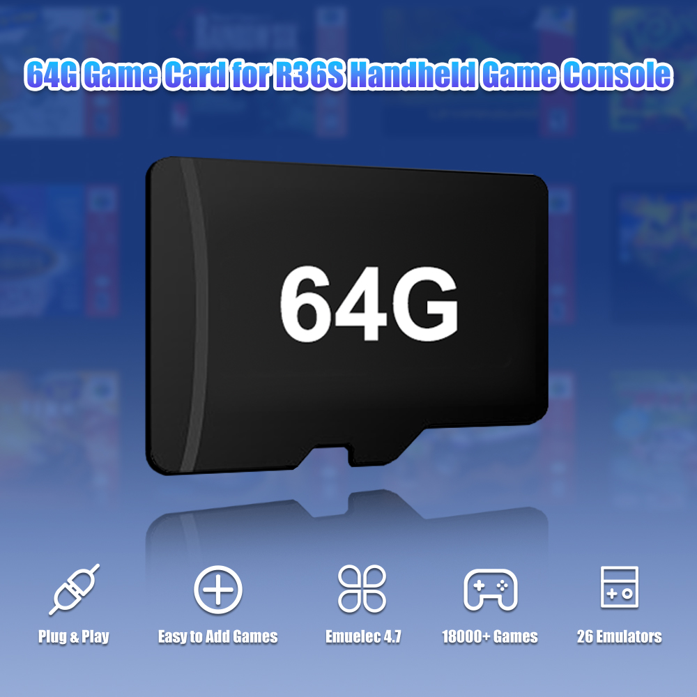بطاقة لعبة TF 64G لوحدة تحكم أ - مراجعة Retro Gaming Console Handheld وسعره
