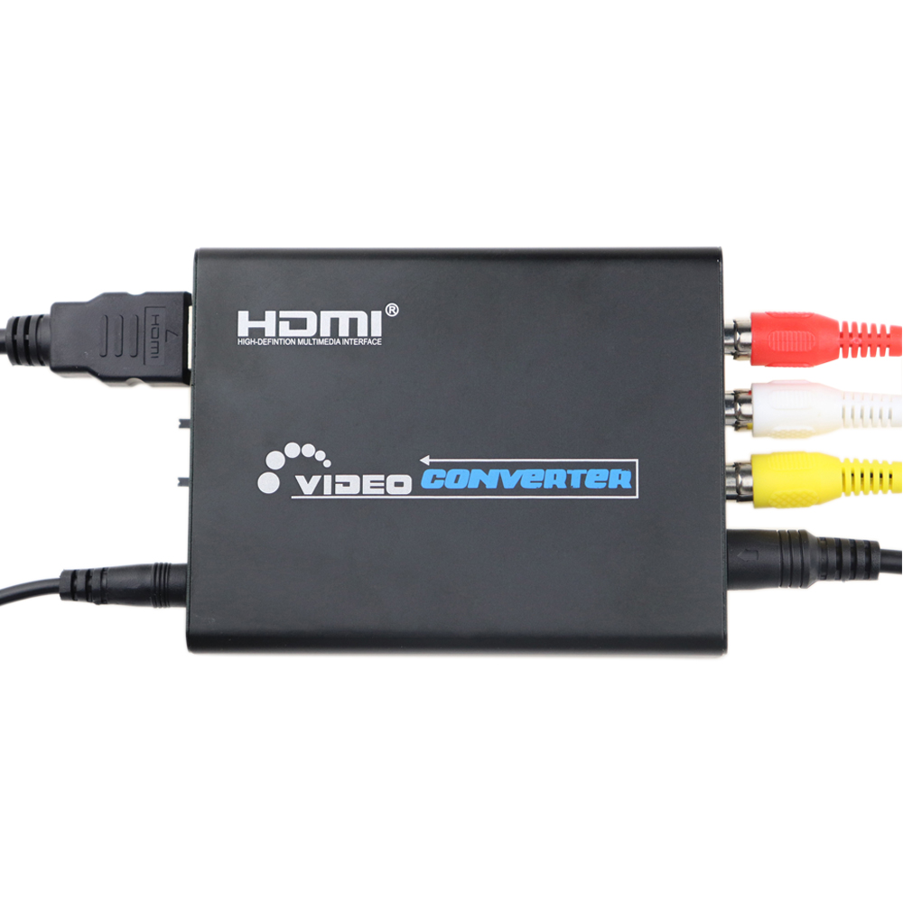 HDMI إلى مركب 3RCA AV S-Video  - مراجعة Composite Rca Cable وسعره