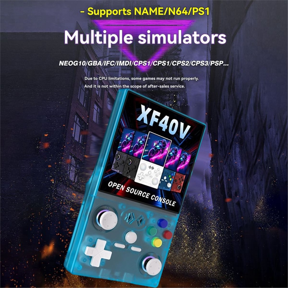 وحدة تحكم ألعاب محمولة A86G جد - مراجعة Retro Gaming Console Handheld وسعره
