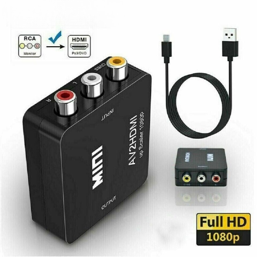 محول AV إلى HDMI متوافق 1080P  - مراجعة Composite Rca Cable وسعره