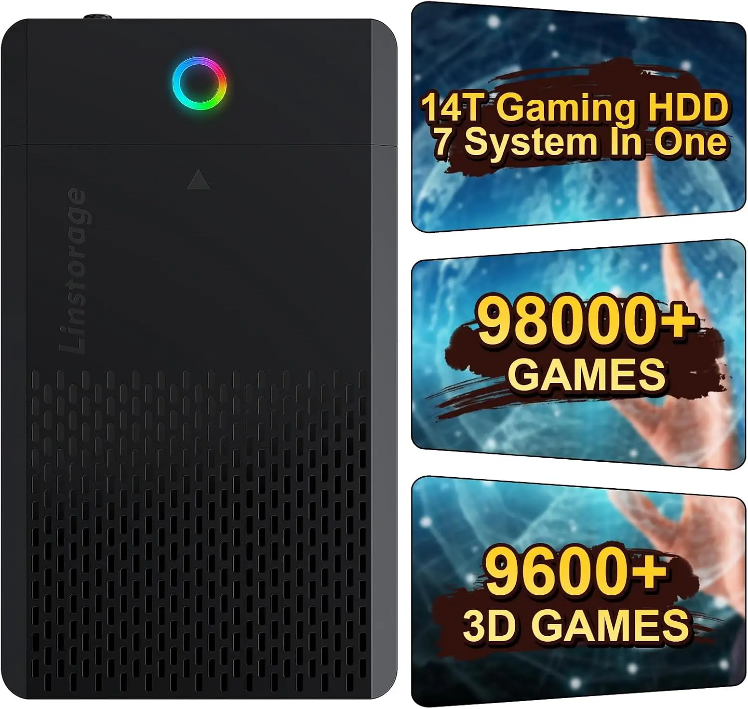 قرص صلب جديد بسعة 14 تيرابايت  - مراجعة Retro Gaming Hard Drive وسعره