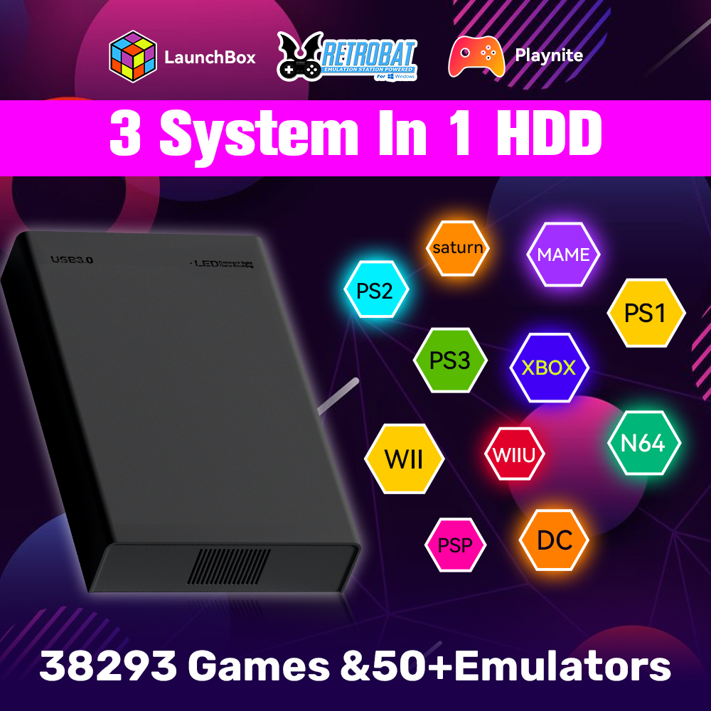 وحدة تحكم ألعاب فيديو HDD ريتر - مراجعة Retro Gaming Xbox وسعره