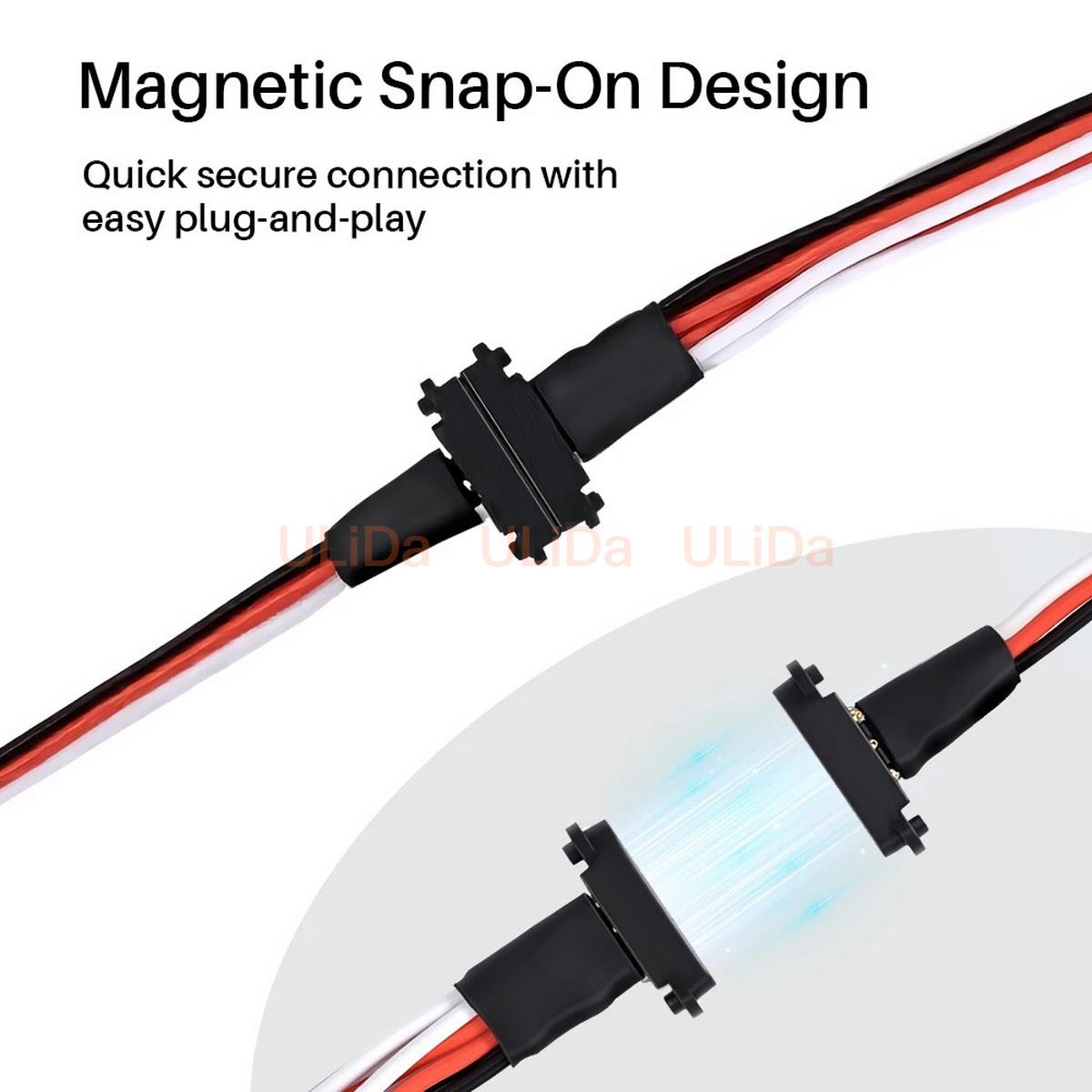 3-Pin المغناطيسي المفاجئة على  - مراجعة Composite Rca Cable وسعره