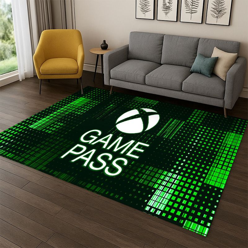 سجادة بتصميم شعار ألعاب إكس بو - مراجعة Retro Gaming Xbox وسعره