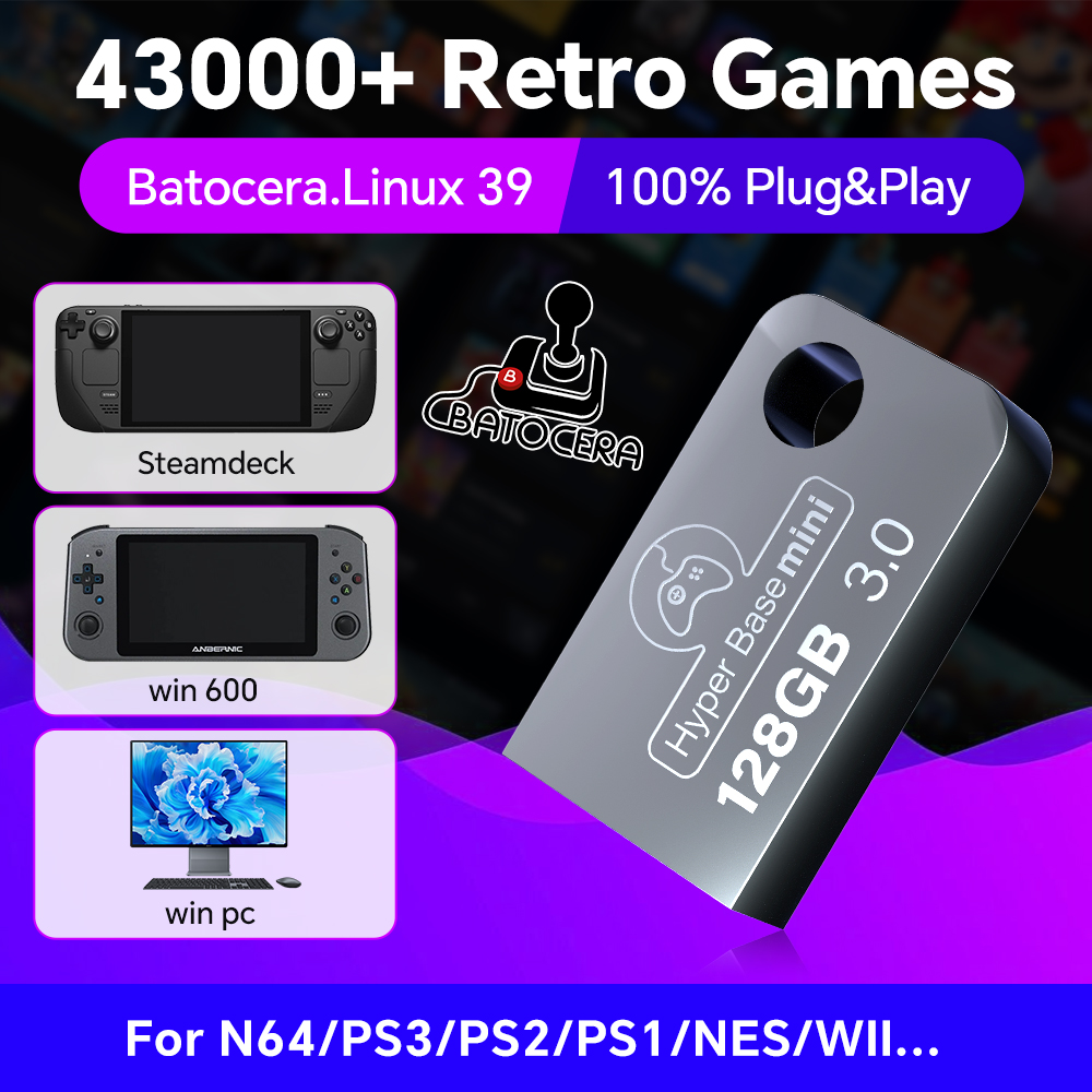 Batocera-محرك أقراص فلاش USB و - مراجعة Retro Gaming Best Console وسعره