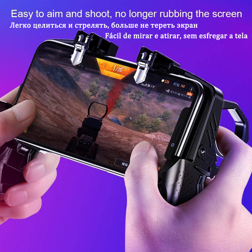 وحدة تحكم PUBG للهاتف Gamepad  - مراجعة Retro Gaming And Projector وسعره